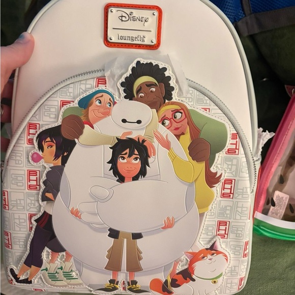 Disney Handbags - Disney Loungefly Black Logo Hang Tag